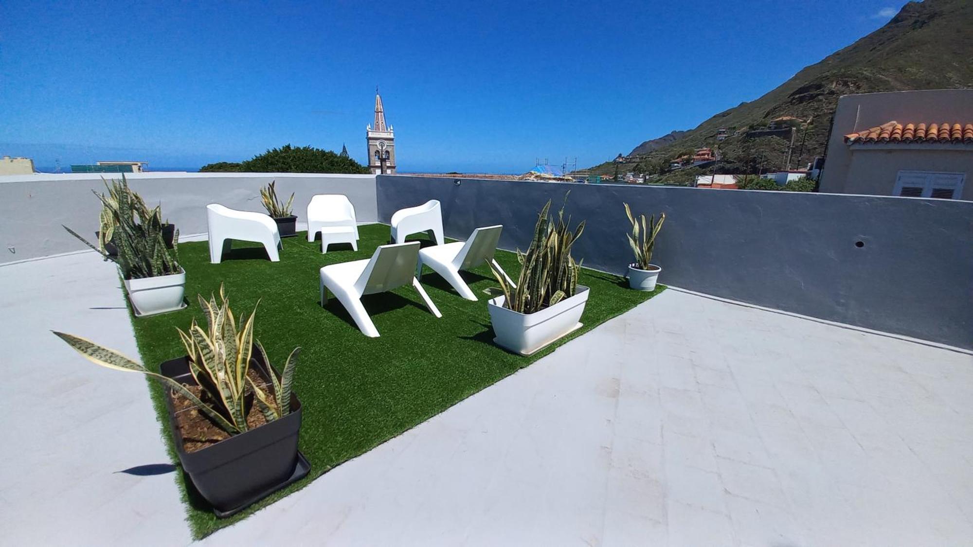 La Casa Rosada Apartment Tejina ภายนอก รูปภาพ